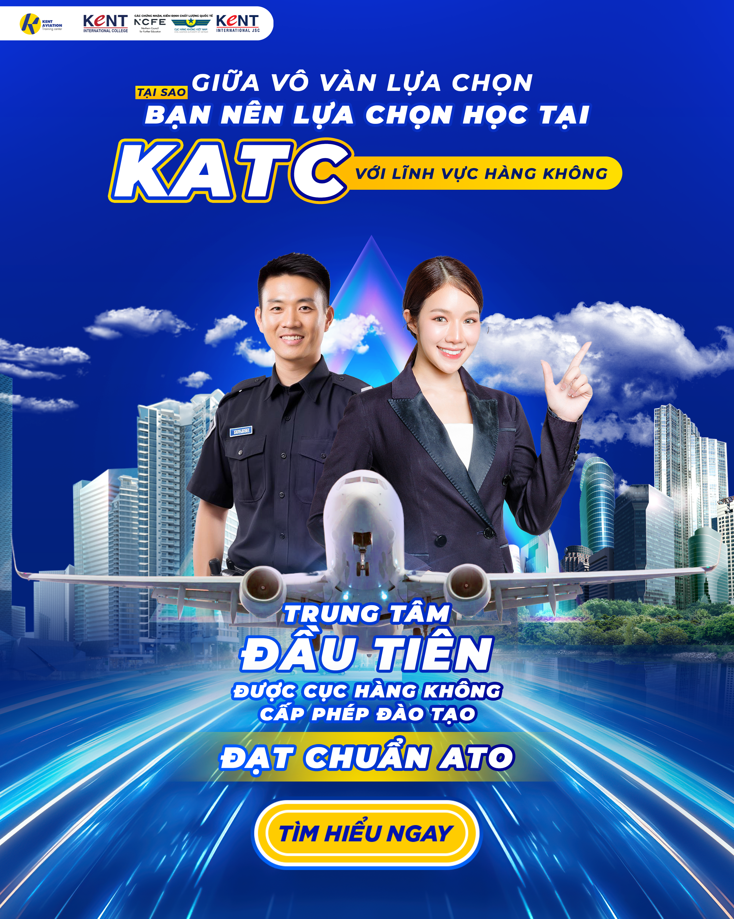 VÌ SAO HỌC VIÊN LỰA CHỌN KATC LÀ ĐƠN VỊ ĐÀO TẠO UY TÍN TRONG LĨNH VỰC HÀNG KHÔNG?